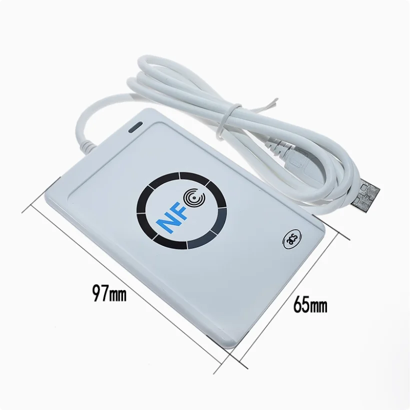 NFC upgraded ACR122U-A9 card reader and writer, UID copying IC ID card machine, suitable for access control, elevators, etc.