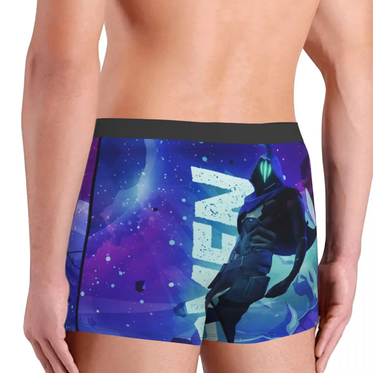 Valorant Game Omen Underpants Homme Panties Man Underwear Sexy Shorts Boxer Briefs