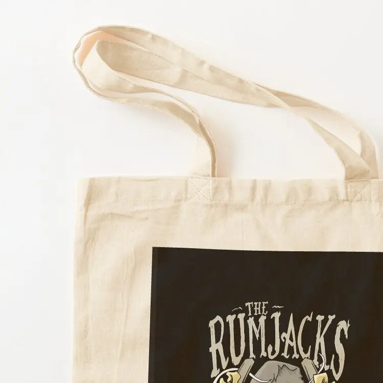 Tour Punk Logo Art Album The Rumjacks Band Tote Bag Gift bags Fabric bag foldable reusable bag Canvas for women