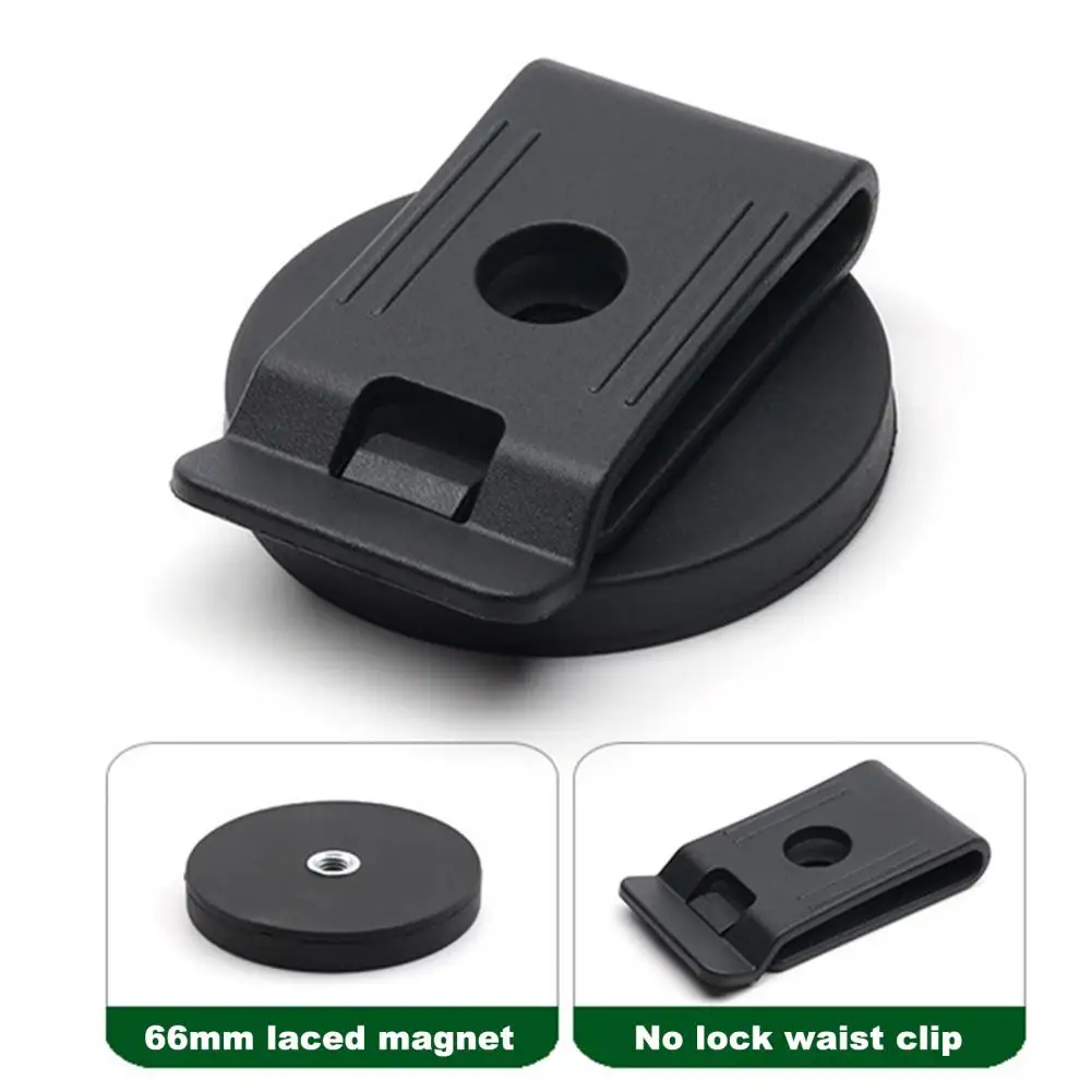 حامل أدوات مغناطيسي شديد التحمل، مشبك حزام لحافظة الأدوات المغناطيسية للوصول السريع، ملحقات حامل غير قابلة للانزلاق سهلة النقل