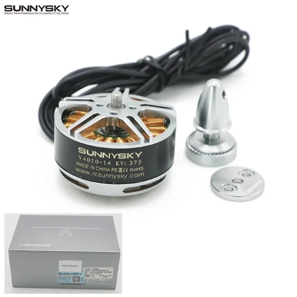 4pcs/lot Original New Sunnysky V4010 400KV 375KV Outrunner Brushless Disk Type 300W Motor Multicopter DIY Quadcopter
