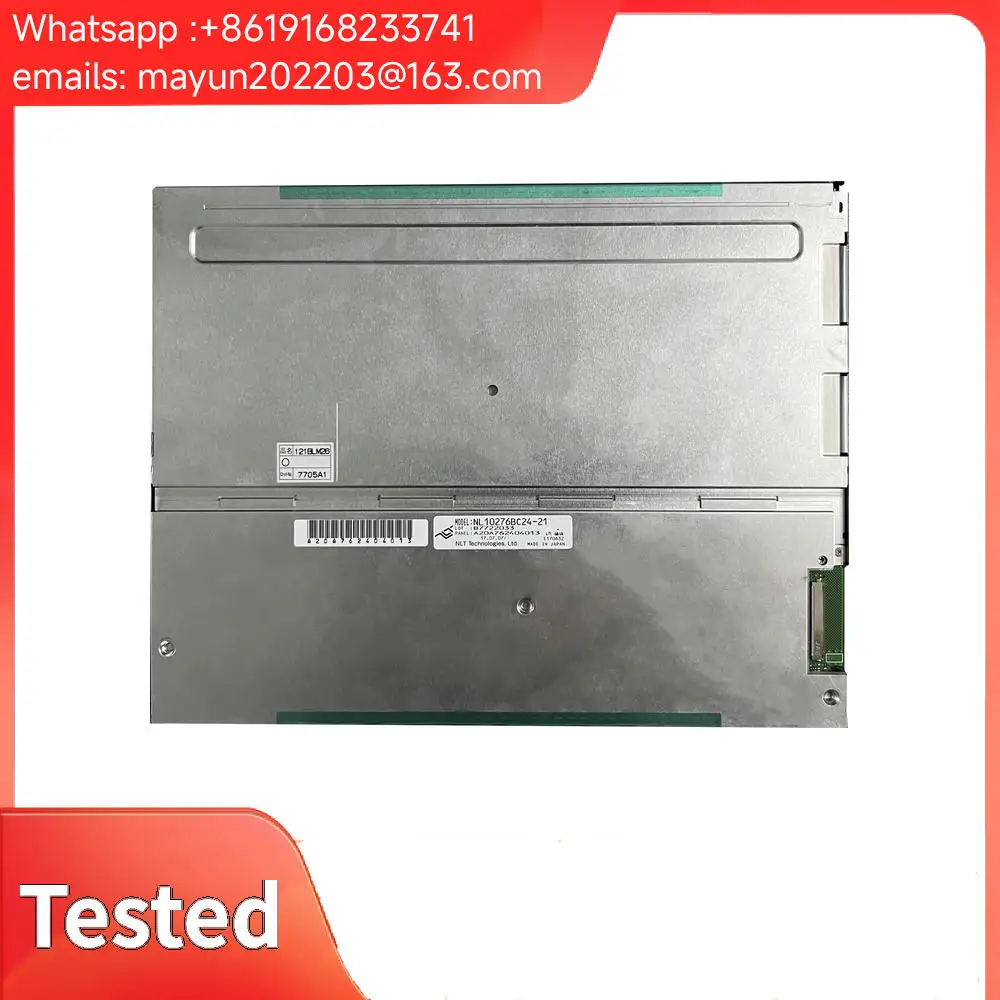 Original 12.1-inch industrial screen LCD Display tested in stock NL10276BC24-21 NL10276BC24-21L NL10276BC24-21F 1024x768