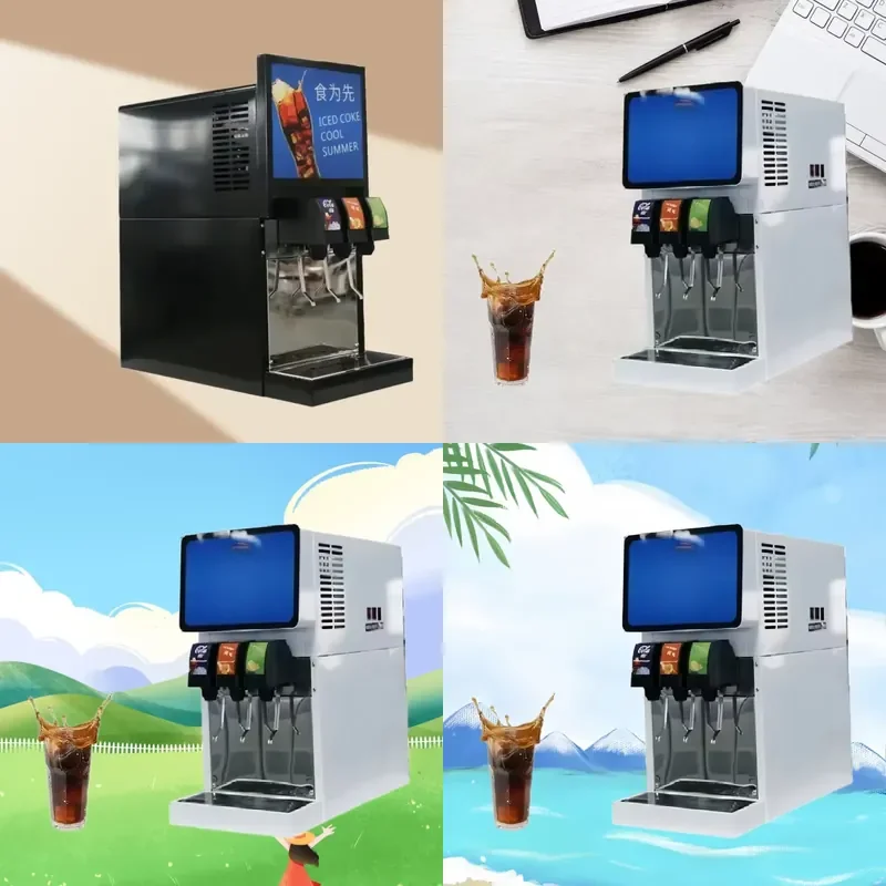 Commercial Automatic Carbonated Beverage Machine Coke Cooler for Burger Joints and Restaurants