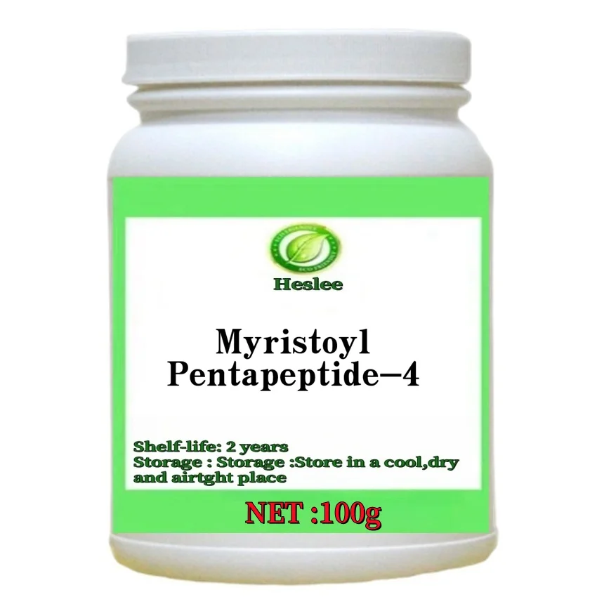 Hot Sell Myristoyl Pentapeptide-4 1000ppm For Skin Care Anti-aging Eyelash Growth Cosmetic Material