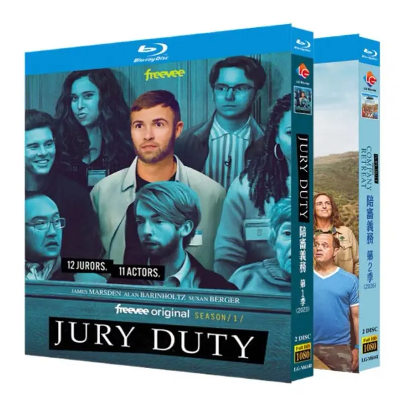 

Jury Duty Seasons 1–2 Blu-ray Disc Set with English Chinese Traditional Japanese Subtitles