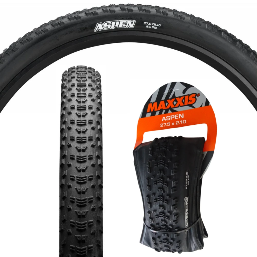 MAXXIS ASPEN 27.5‘’/29‘’x2.1  27.5''x2.25 EXO TR Foldable MTB Tire 120TPI Mountain bike folding tire  Bicycle tire