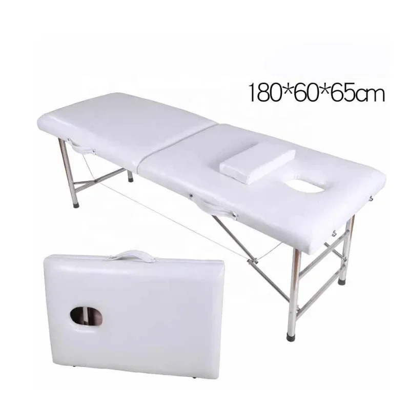 Beauty Salon folding portable foldable Massage Table Bed leather protection massage table lash Spa eyelash Bed