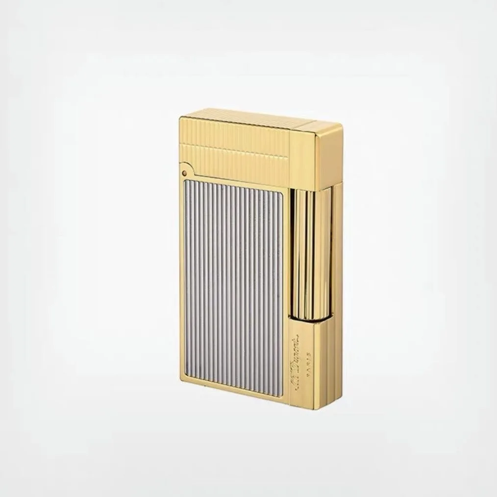 S.T. Dupont Golden Silver Brass Soft Flame Lighter Collection