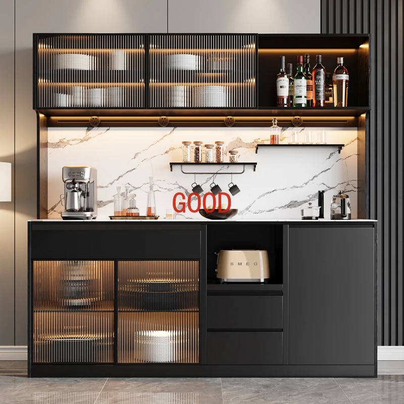 Sideboard Space Saver Dining Room Cabinet Storage Kitchen Buffet Furniture Organizer Muebles Para El Hogar Mobile Cupboard Shelf