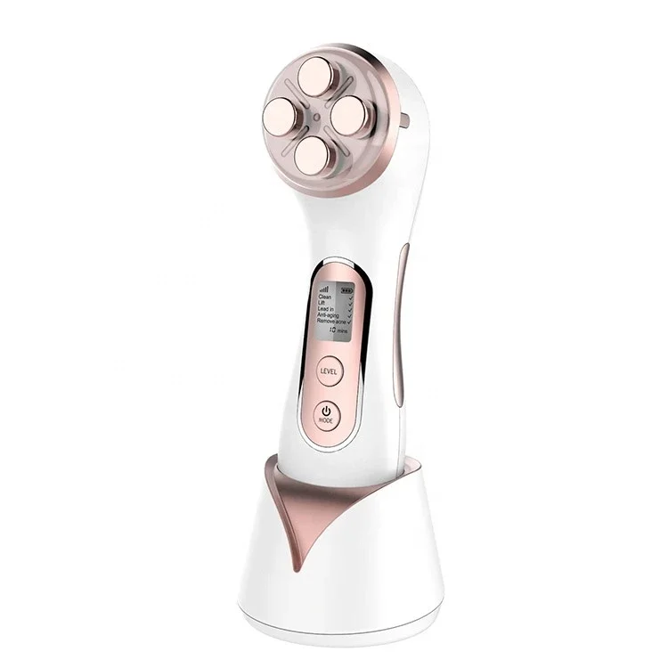 5in1 RF&EMS Mesotherapys Electroporations Face Beauty Machine Radio Frequencys LED Photon Skin Rejuvenations Tightening Brighten