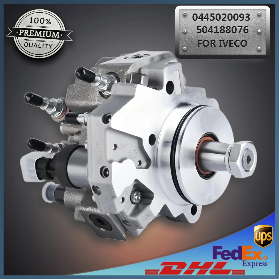 

0445020093 504188076 CP3 High Pressure Common Rail Fuel Pump for New Holland T8 T9 Iveco Crossway Magelys Stralis Trakker