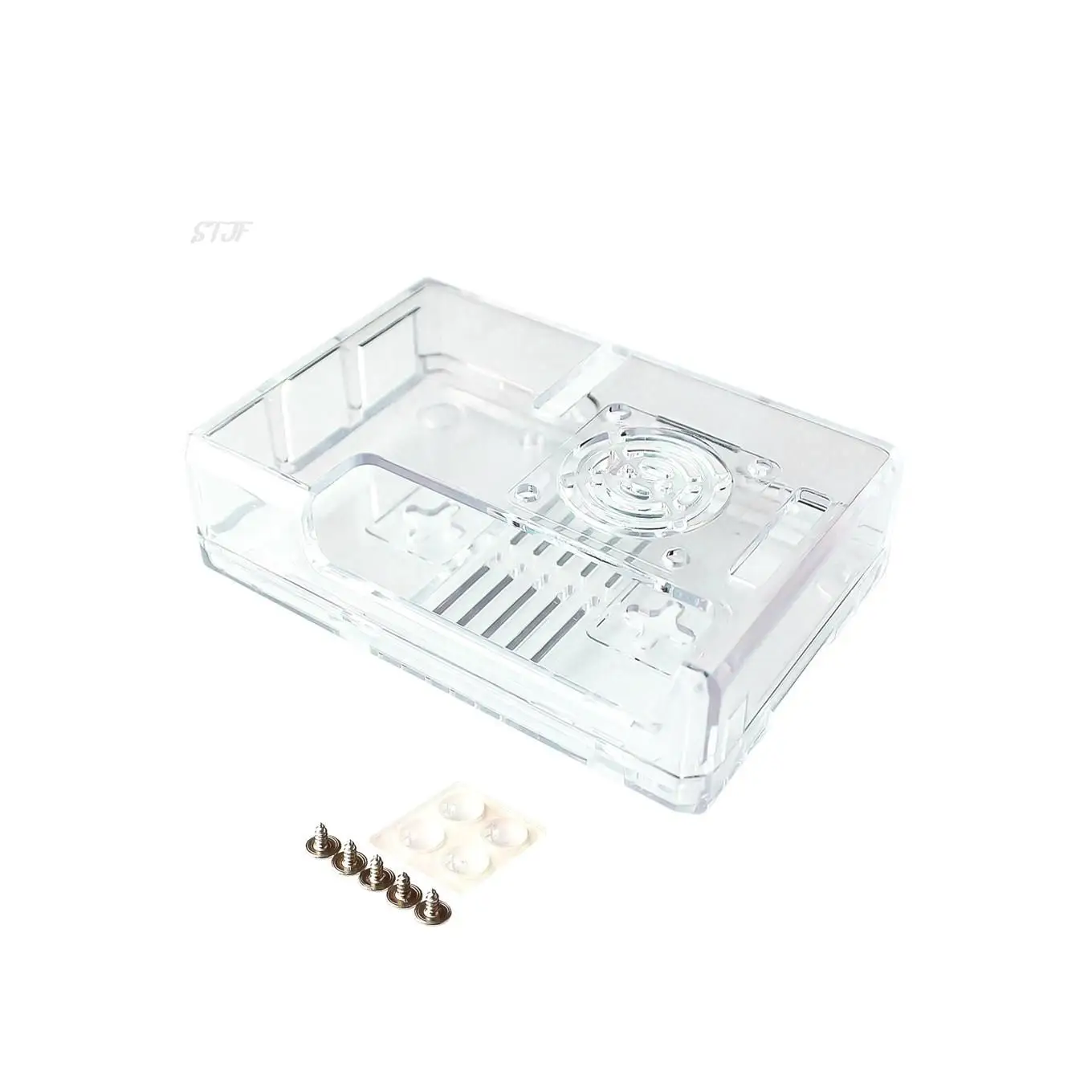 Raspberry PI 3B+ Case housing ABS Housing GPIO is designed with reserved openings to use the cooling fan housing