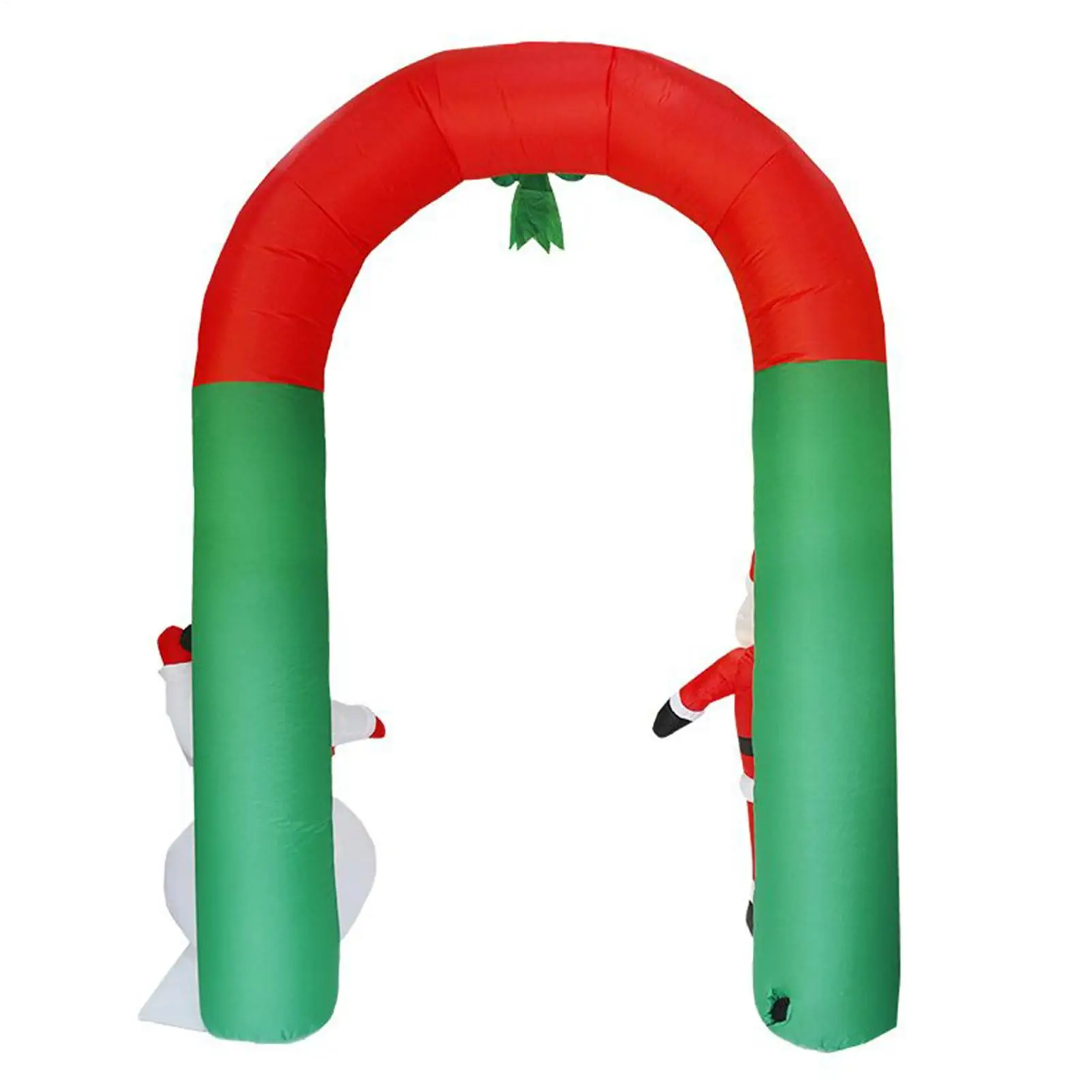 

Outdoor Christmas Inflatables 7.87ft Blow Up Decoration With LED Lights Christmas Decor Arch Inflatables For Outdoor Garden Yard