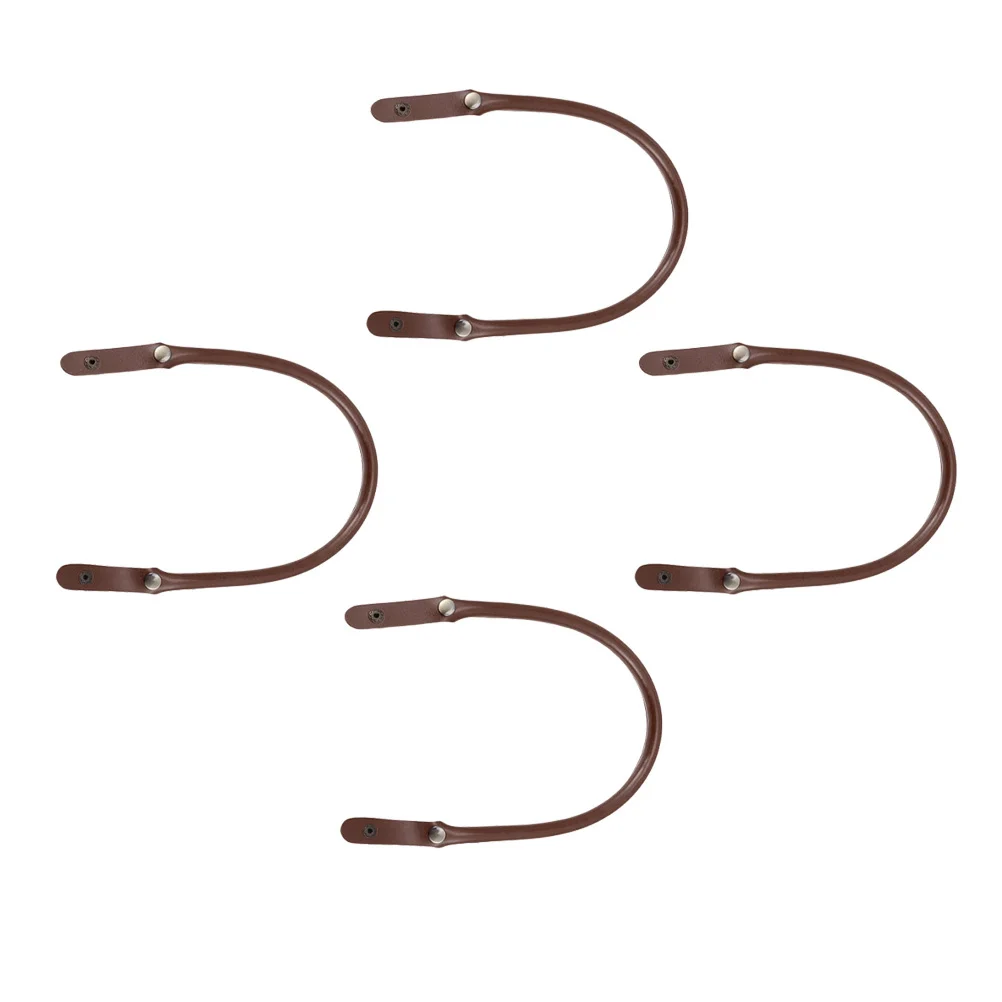

4Pcs Handbag Strap Bag Strap PU Handbag Handles Shoulder Straps for Purses Comfortable Bag Accessory