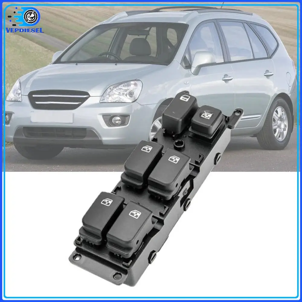 

93571-1D200 новая сторона водителя для Kia Rondo Carens 2007-2012, главный выключатель стеклоподъемника двери, автомобильные аксессуары