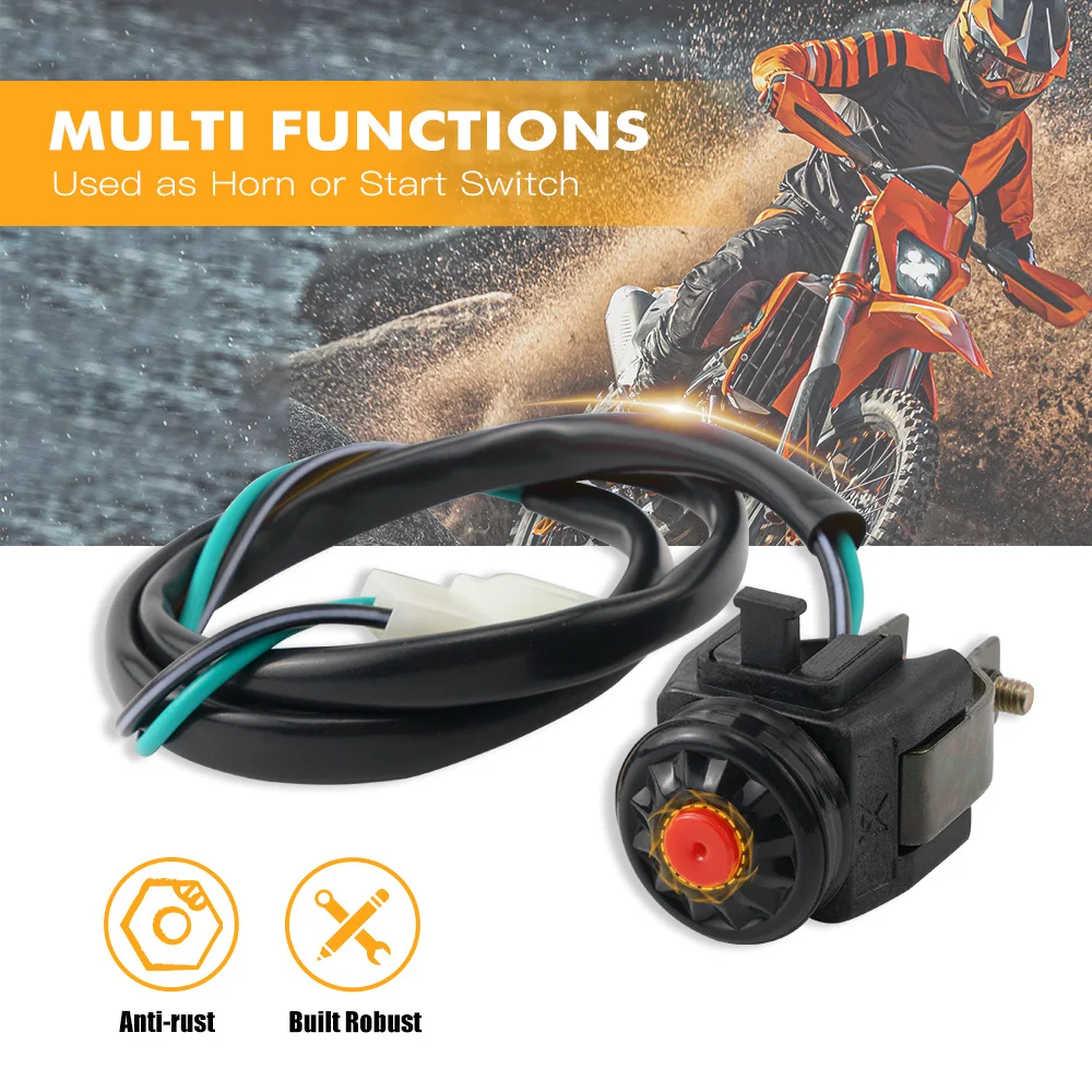 NICECNC Ignition Kill Switch Button Horn Start For BETA RR RR-S 125 200 250 300 350 390 430 500 Enduro Racing Xtrainer 300