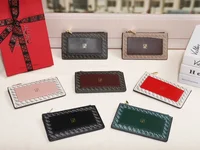 CH Cartera multiusos para mujer, varios colores, Simple y portátil, elegante, Color Simple, tarjetero para mujer, cartera de moda