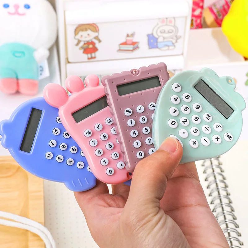 New Student Mini Electronic Calculator Candy Color Office Supplies Super Small Portable Cute Scientific Calculator