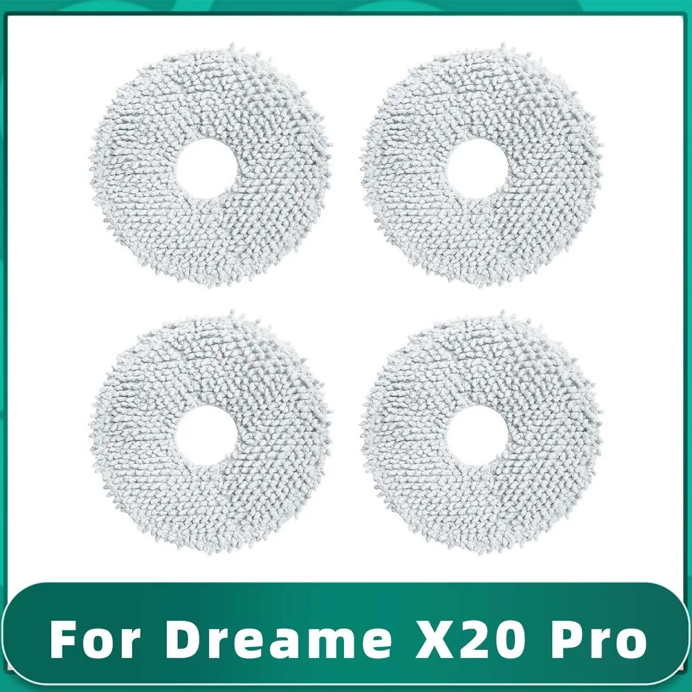 فلتر HEPA لـ Dreame X20 Pro/ Pro Plus ، فرشاة جانبية رئيسية ، أقمشة ممسحة ، قطع غيار فراغية ، استبدال ملحق ، خرقة