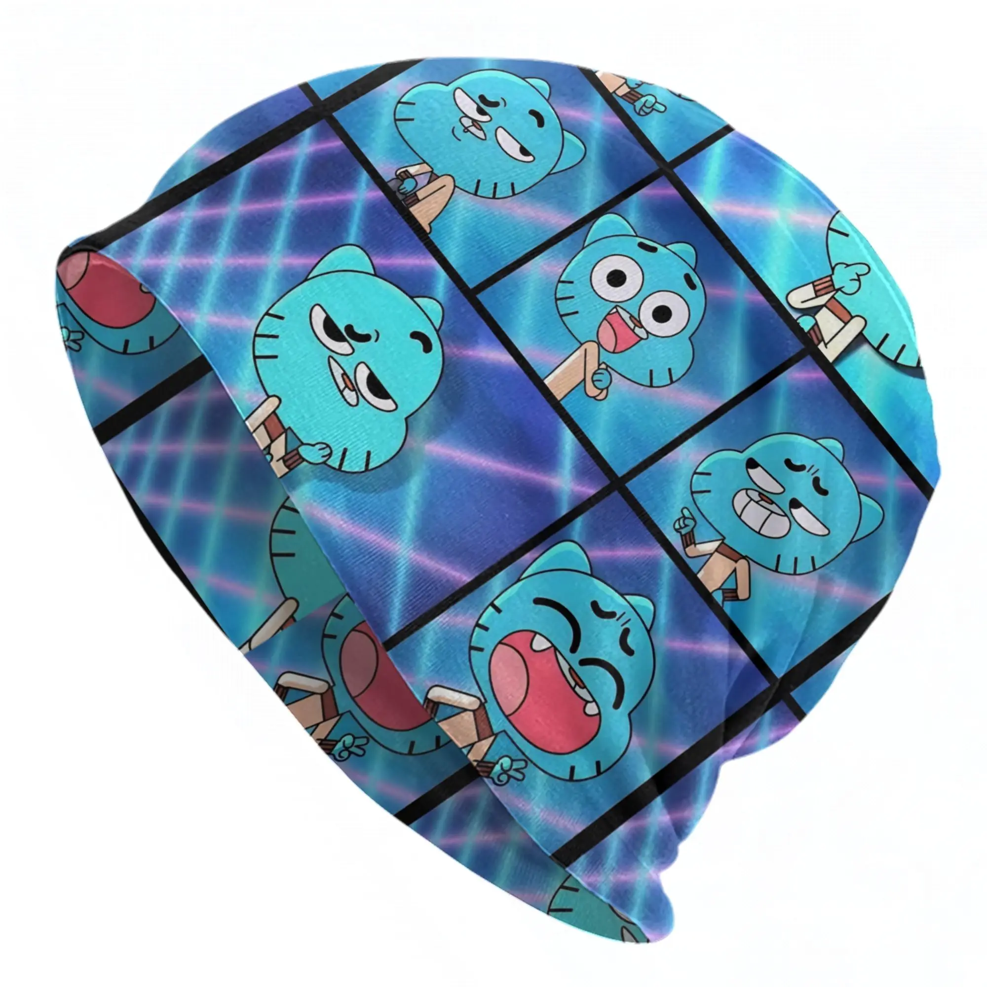 Gumballs Bonnet Hat Fashion Street Skullies Beanies Hats Amazings Gumballs for Men Women Spring Dual-use Cap