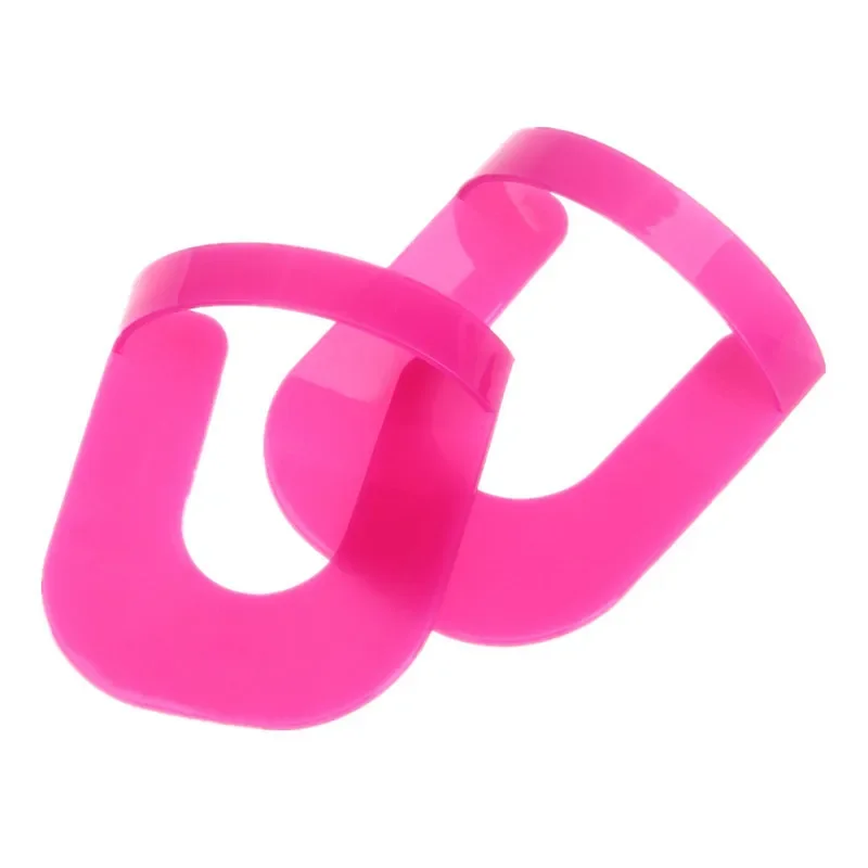 26Pcs Reusable Nail Protector Varnish Shield Finger Cover Spill-Proof 10 Sizes Stickers Manicure Nail Art Tool Accessories