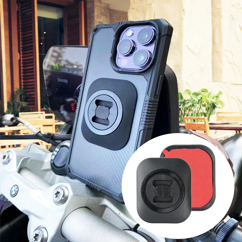 

Suitable For Motorcycle Phone Case Holder Back Sticker Adapter Does Not Include Any Holder Quick Locking Connector