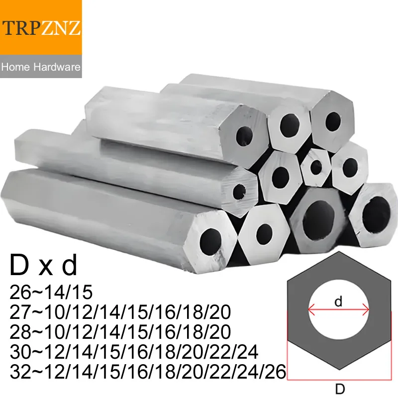 

Шестиугольный стержень из нержавеющей стали 304. Шестиугольная внешняя внутренняя труба. Полая труба специальной формы. Толерантность -/+0,3 мм. Противоходная сторона 26, 36 мм.