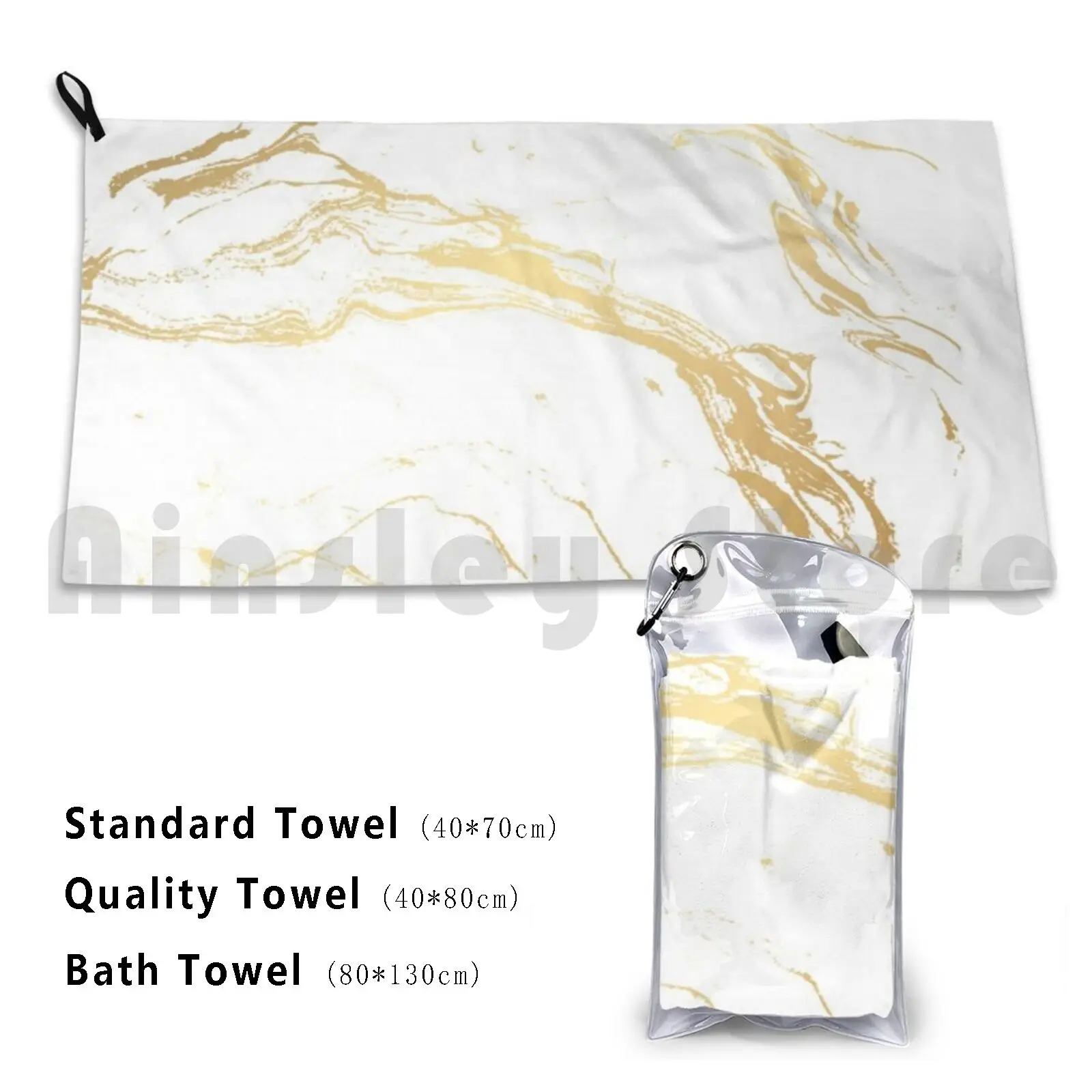 Gold And White Marble Bath Towel Beach Cushion Gold And White Marble White Marble Stone Natural Gray