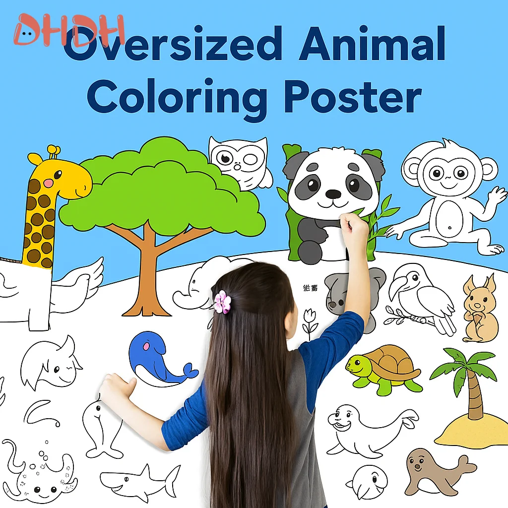Kids Painting Scroll – Peel &  - đánh giá và giá Kids Education Wallpaper