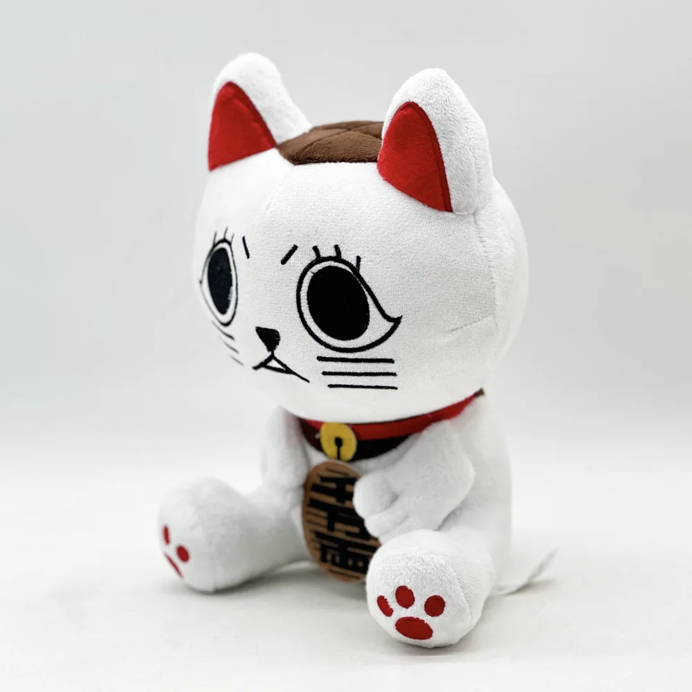 New In Stock Dandadan Lucky Cat Turbo Bachan Doll Plush Toys 24cm Cute Lucky Cat Anime Figure Plush Toys Doll Christmas Kid Gift