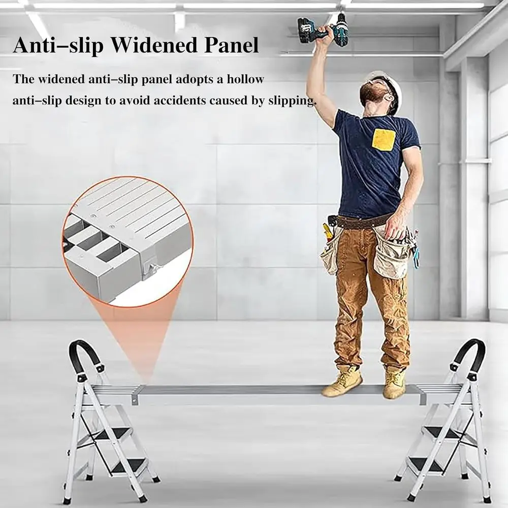 Adjustable Scaffolding Board for Painters: Home Extension Work Platform (3.7ft)