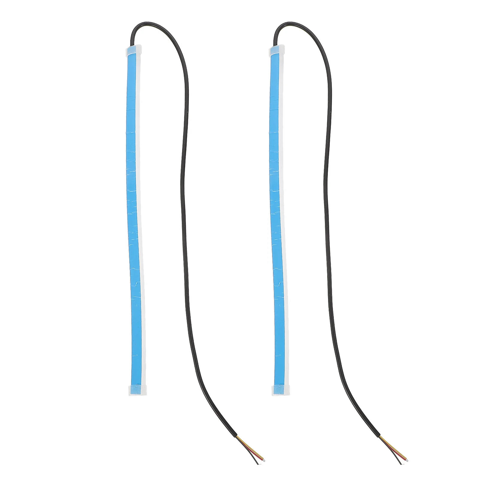 

2pcs Led 4Mm Ultra-Thin Surface Strip Tube Surface Strip Tube Lamp Flexible Fog Light Driving Fog Light