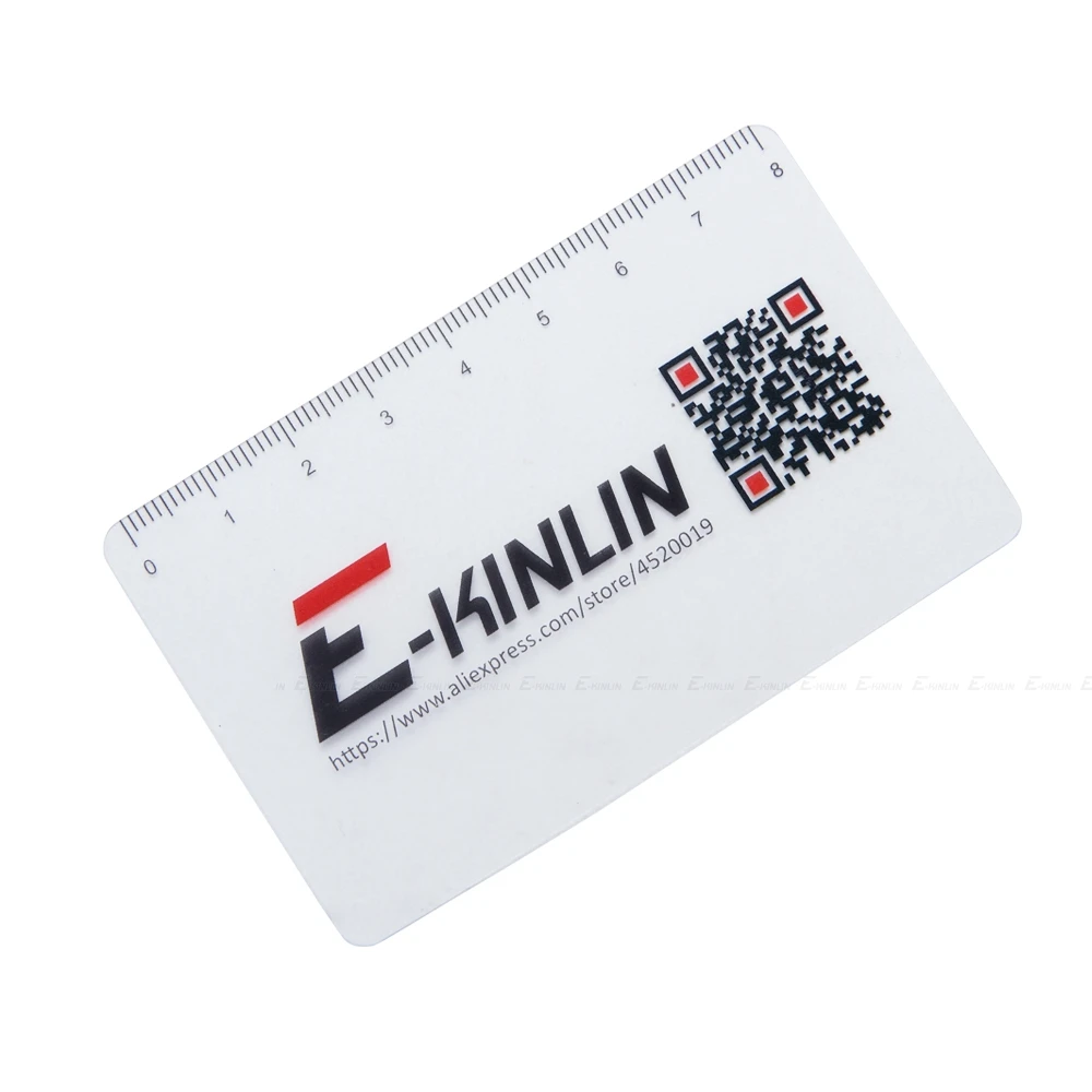 Measuring Ruler Plastic Open Card  Teardown Repair Pry Opening Tool Scraper Mobile Phone Tablet LCD Screen Disassembly Tools