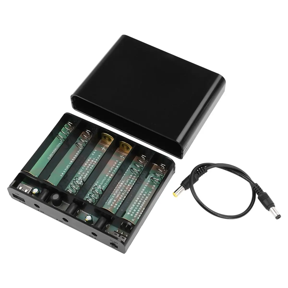 HOT-5V9V12V Output Power Bank Box for Cellphone Power Storage Case Tablet Modem 18650 Battery UPS Uninterrupted Power Supply