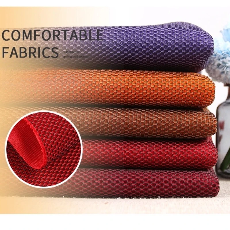 

100x150cm Thickened Three-layer 3D Mesh Fabric Dust-proof Breathable for DIY Sewing Sofas Office Chairs Car Seats Cushions