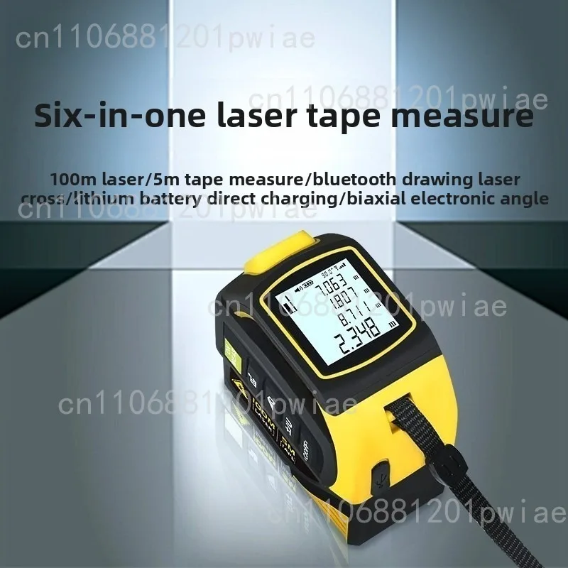 

Smart Tape Measuring Bluetooth Distance Meter Room Measuring Tool 5m Tape Measuring 40m Light