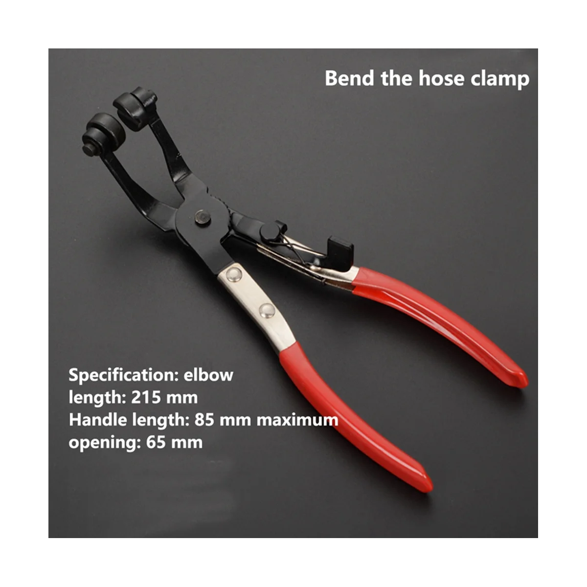 Water Pipe Clamp Pliers Straight Throat Tube Bundle Pliers Bendable Clamp Buckle Pliers Clamp Clamp Disassembly Tool