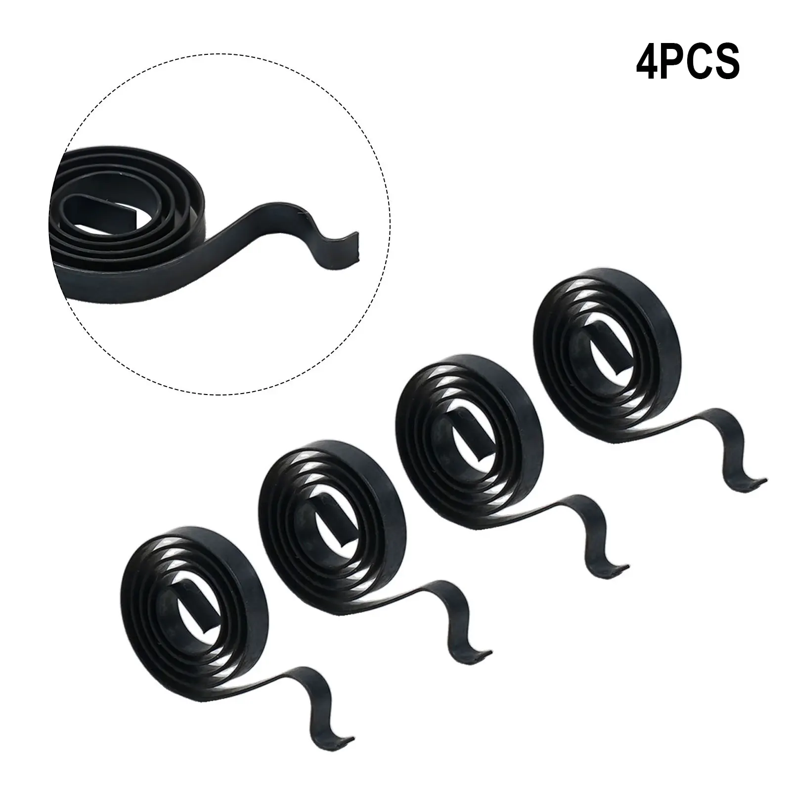 223222222222      4PCS Carbon Brush Holder Spring Electric Tool Accessories For GWS6-100 Angle Grinder Replacement Parts