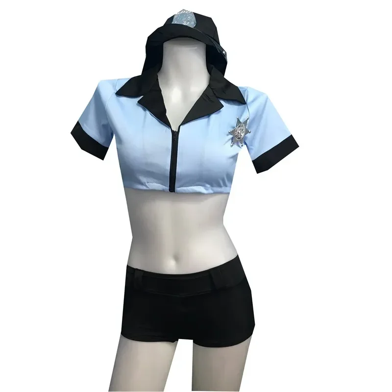 Uniforme Oficial Sexy para Role Play, Nightclub Carnival Party