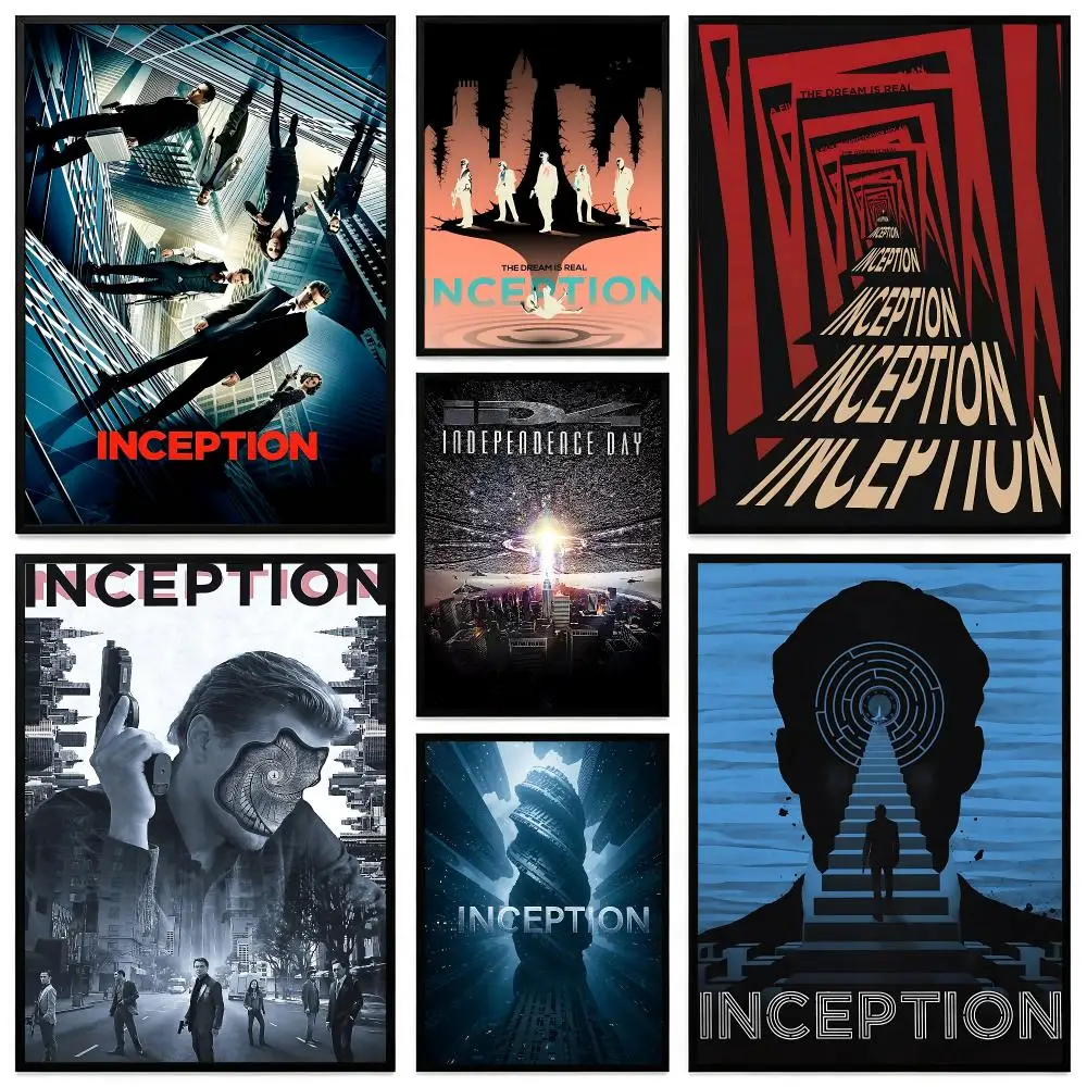 movie Inception Poster Poster HD Printing Premium Luxury Style Wall Art Home Decor For living room Bedroom Gift