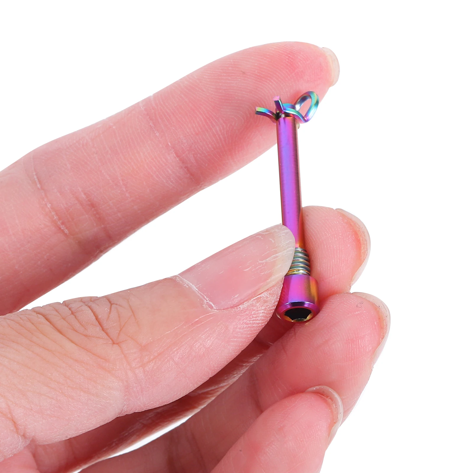 

1 Set Bicycle Oil Disc Pin: Lightweight Alloy Brake Bolt For Mountain Road Bikes Durable Secure Disc Brake Replacement Retaining