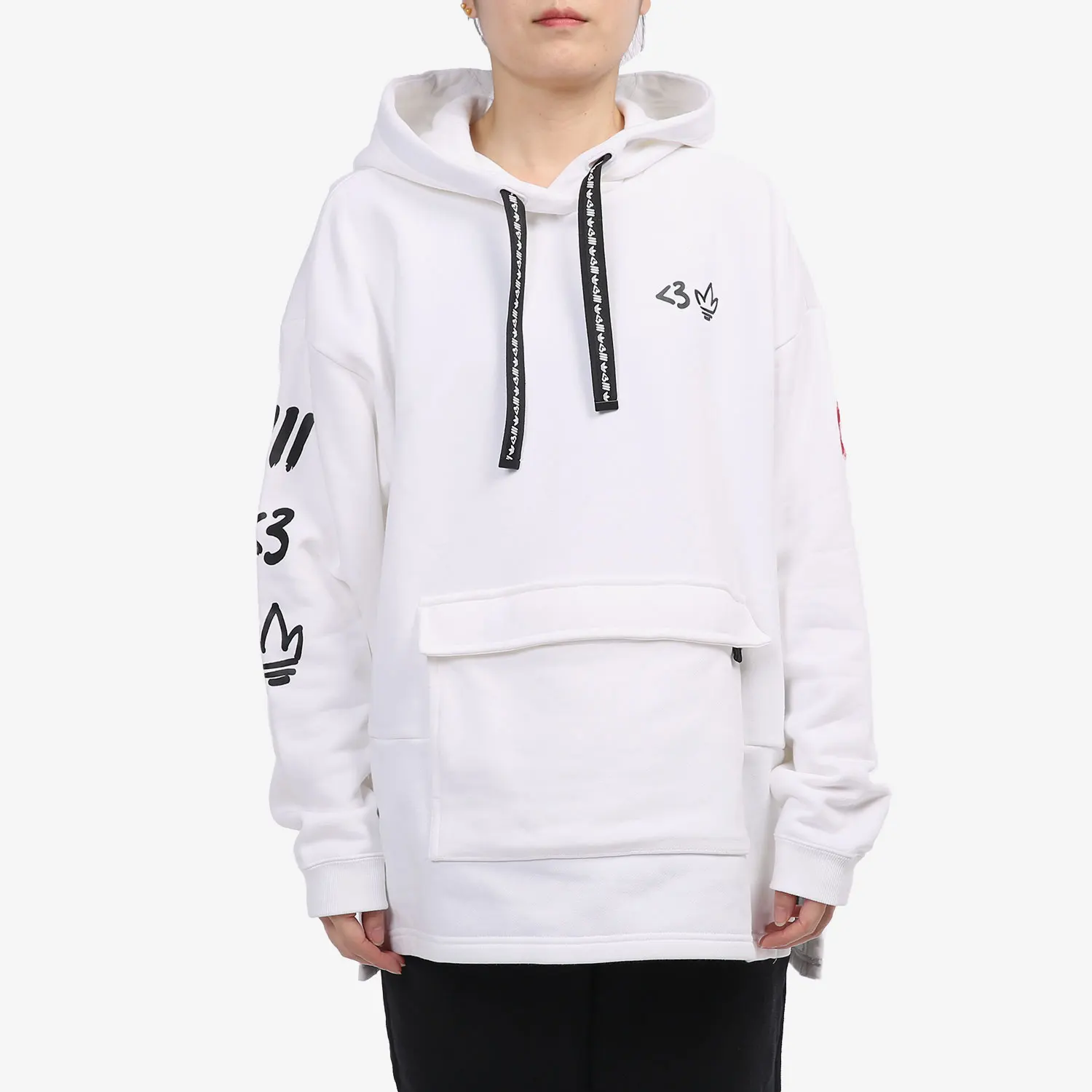 

Adidas Original Three Stripes Women's Casual Hoodie Sweatshirt H39033