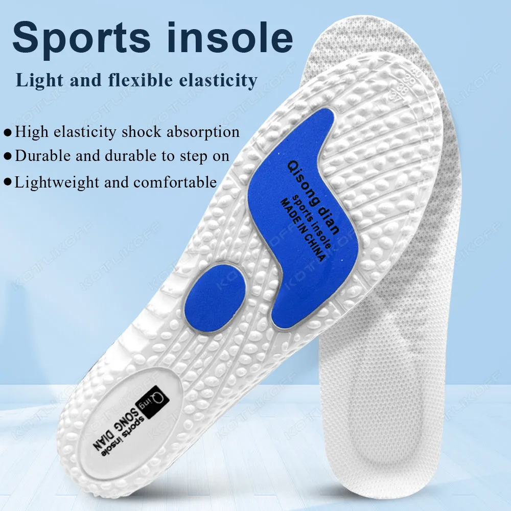 EVA Insoles For Shoes Sole Shock Absorption Deodorant Breathable Cushion Running Insoles For Feet Man Women Orthopedic Insoles