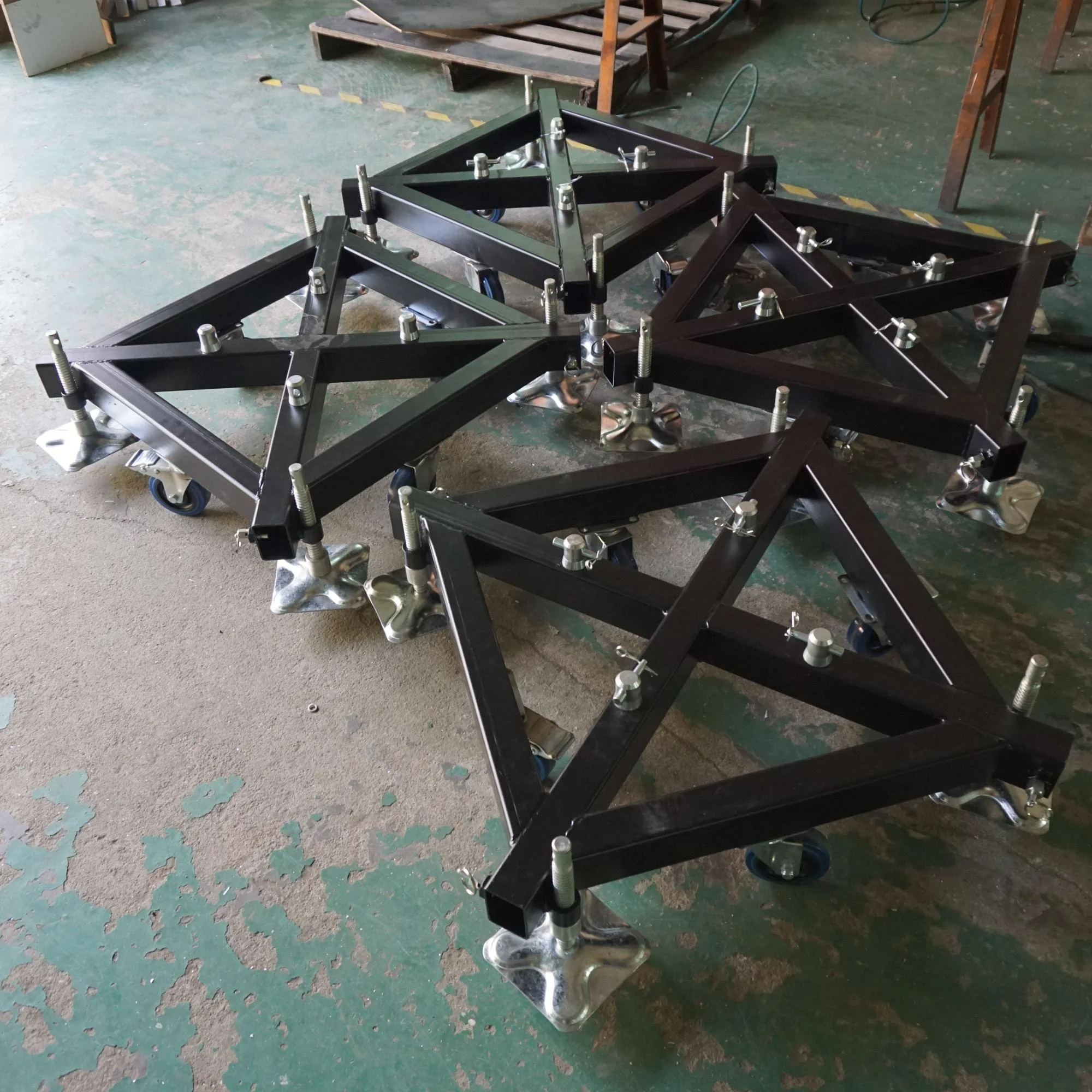 290 aluminum ladder lighting truss flat truss with 3/2/1 m