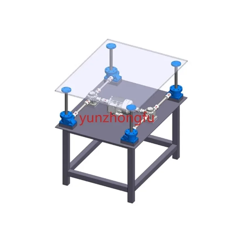 SWL Screw Lifting Platform 2 Sets \4 Sets of Linkage Screw Rod Screw Elevator Hand Electric