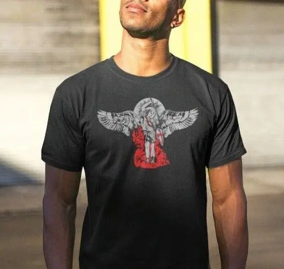 

Мужская хлопковая футболка с надписью «St. Michael»