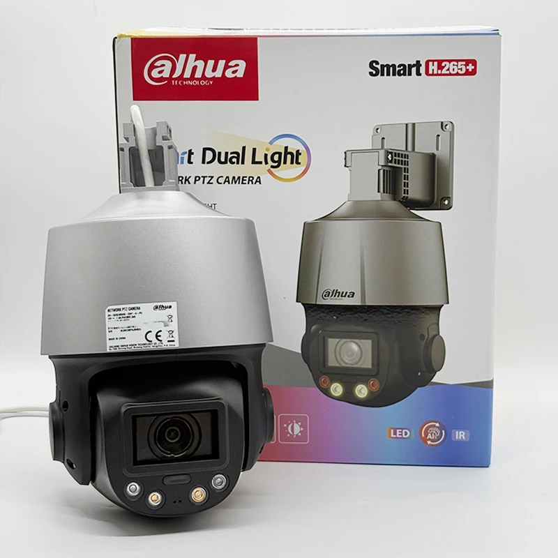 داهوا 4MP 5x الذكية المزدوجة ضوء كاميرا متحركة DH-SD3C405DB-GNY-A-PV كشف الإنسان والمركبة محيط حماية اتجاهين الحديث CCTV