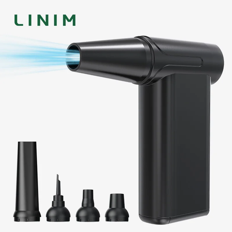 40000-100000RPM AD51 Air Blower Portable Turbo Jet Fan Compressed Air Duster Computer Keyboard Cleaner for PC Car Camera