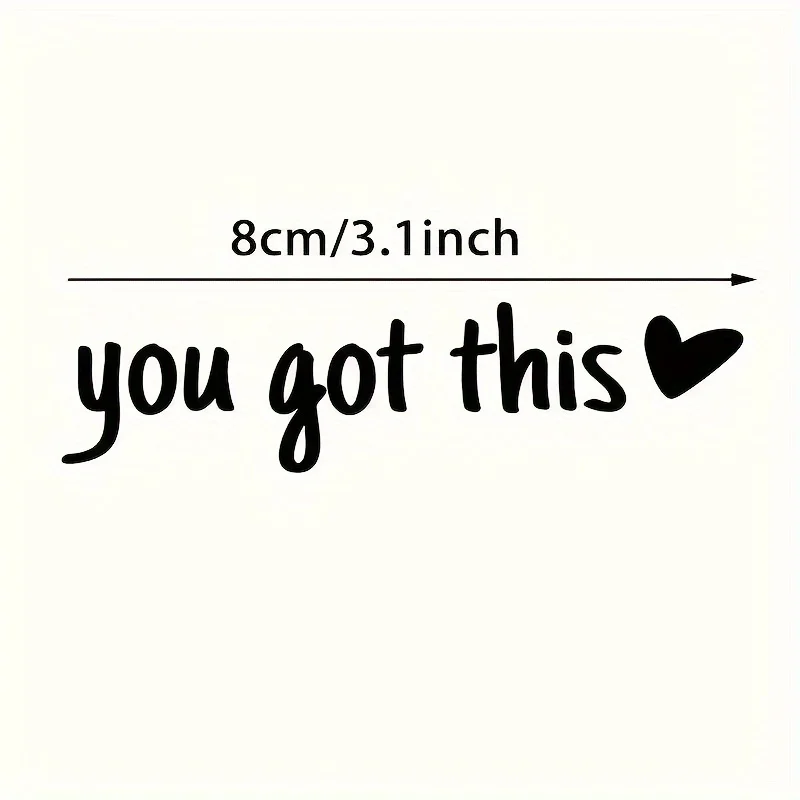 You Have This Sticker Funny Quote Vinyl Decal Car Mirror Window Laptop Decoration Auto Accessories Waterproof