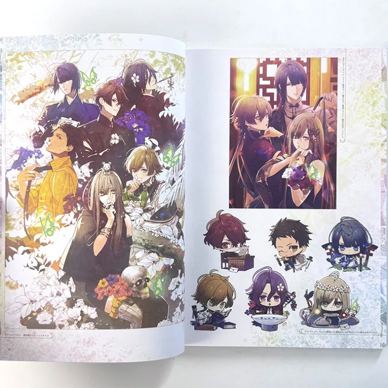 Olympia Soiree Artwork Setting Book Visual Fan Illustration Collection Nuit Blanche A4 136p Japanese Edition